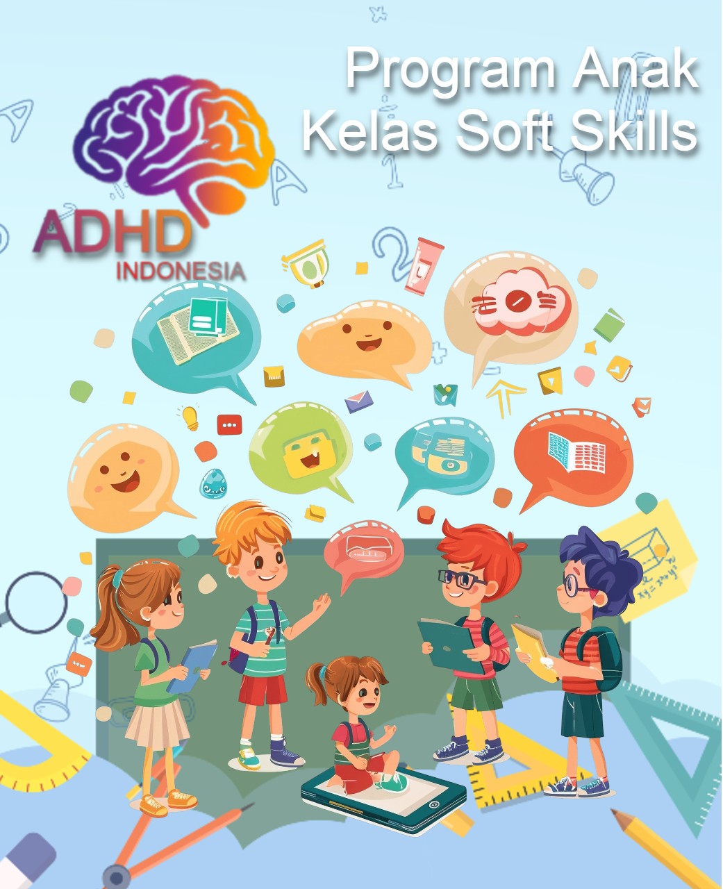 Program ADHD Indonesia Kabupaten Luwu Utara Kelas Soft Skills Anak ADHD