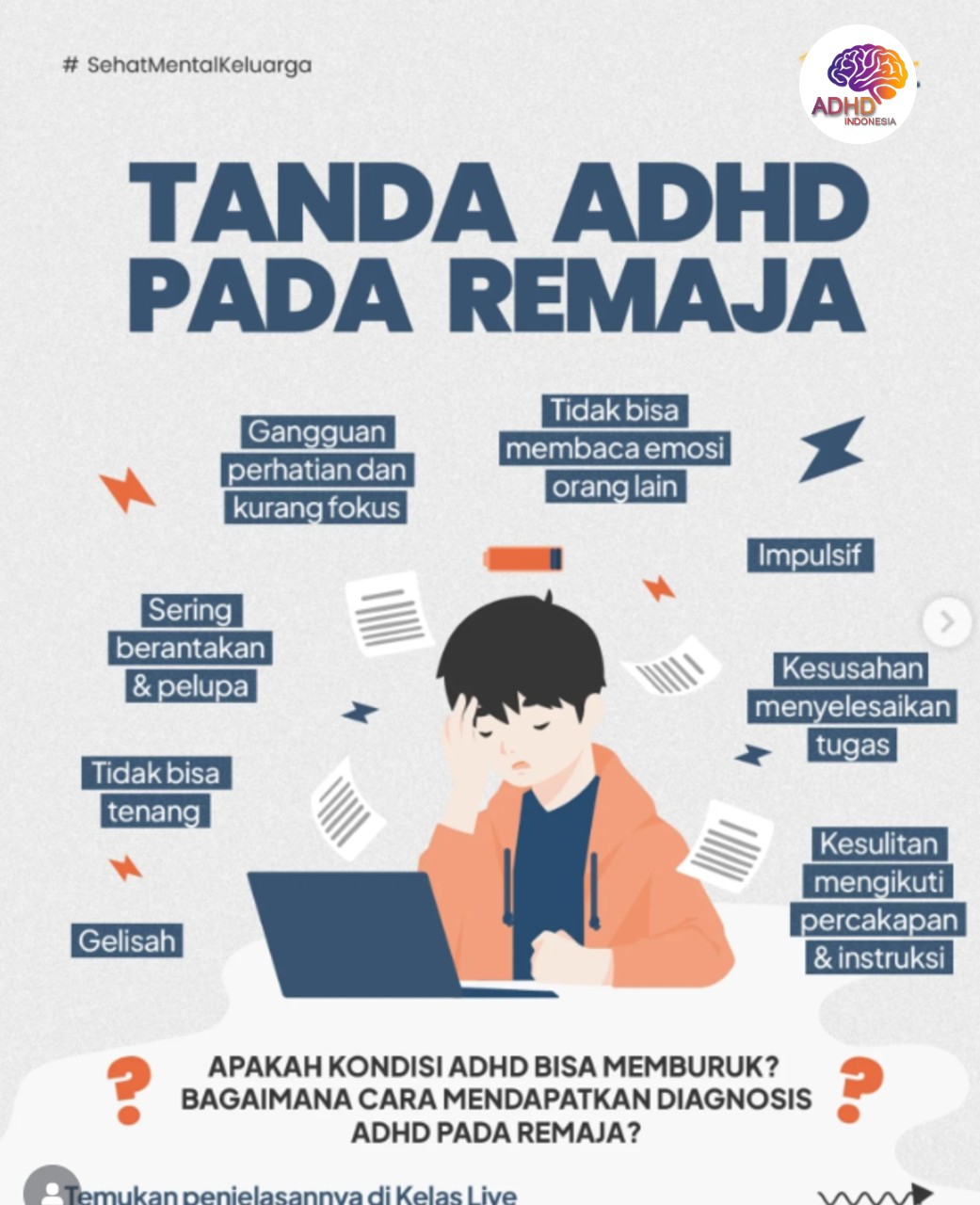 Screening ADHD Non-Diagnostik: Edukasi Awal bagi Orang Tua di Kabupaten Luwu Utara
